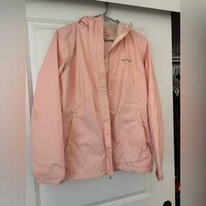 Columbia Light Peach Hooded Jacket